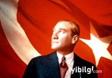 İşte Atat&uuml;rk'&uuml;n baş&ouml;rt&uuml;s&uuml; g&ouml;r&uuml;ş&uuml;! 