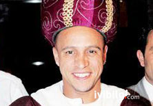 İşte padişah kıyafetiyle Roberto Carlos!