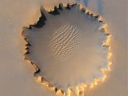 Mars'ın en büyük krateri resimlendi