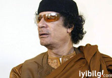 Kaddafi'den şok açıklama! 
