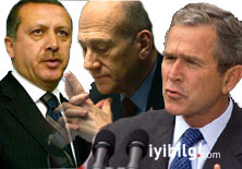 'Bush, Erdoğan ve Olmert'e baskı yapıyor'