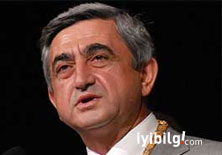 Sarkisyan'dan ilk açıklama