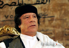 Kaddafiye göre suçlu kim?