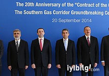 Güney Kafkasya Gaz Koridoru'nun temeli atıldı