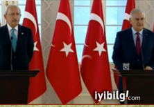 Başbakan ve CHP liderinden ortak açıklama